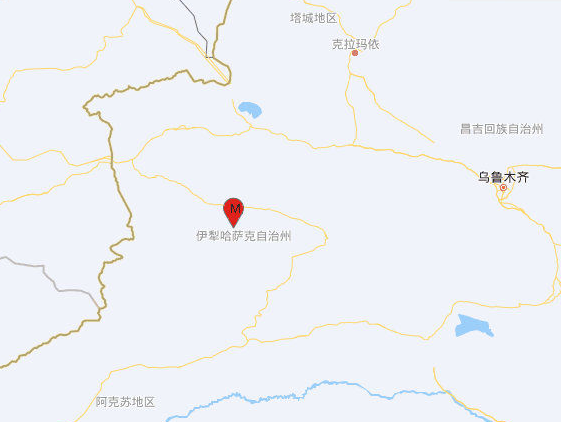 新疆伊犁州新源縣發生3.3級地震 震源深度13千米